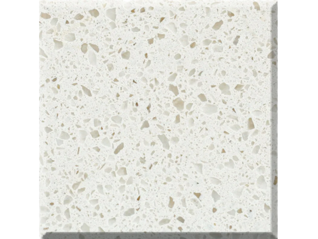 热卖白色石英石石英晶体平板台面用于室内装饰