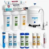 High quality food grade household pre-filtration stainless steel ceramic ro water filter UV