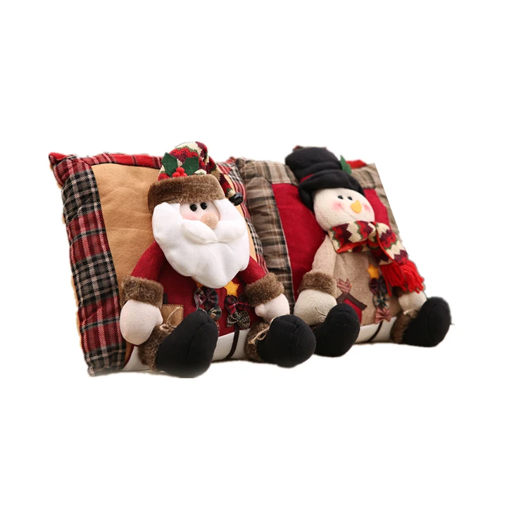 Christmas Decorations Handmade Snuggle Pillow Yiwu - Buy Christmas Decorations Yiwu,Handmade 