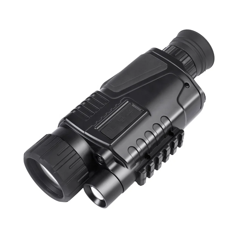 

High Quality 5x40 Black Digital Top Rated IR Night Vision Monocular Scope For Riflescope Day And Night Hunting Use