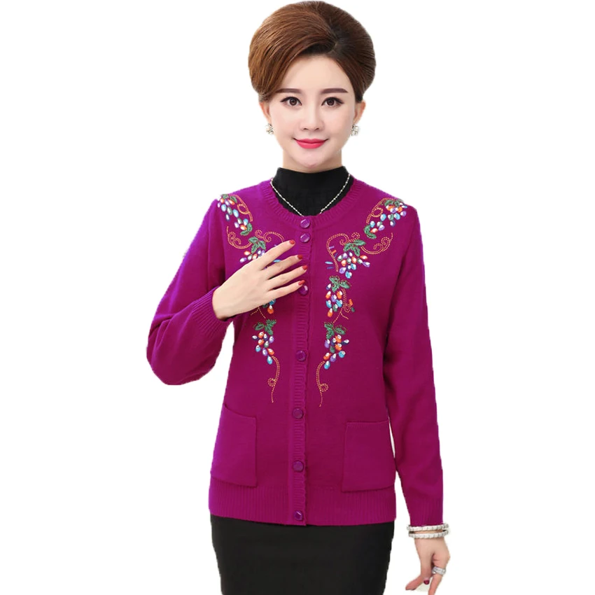 Compra corto de color rojo chaqueta de punto online al por