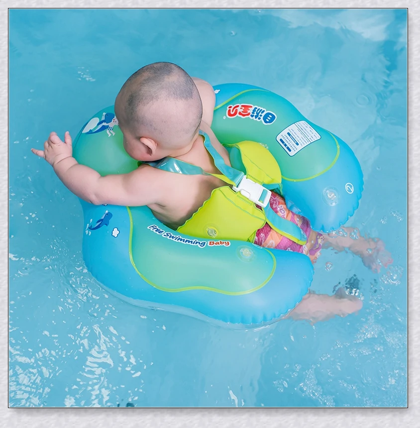 Baby swimming Ring Inflatable Infant Armpit Floating Kids Swim Pool Accessories Circle Bathing Inflatable Double Raft Rings