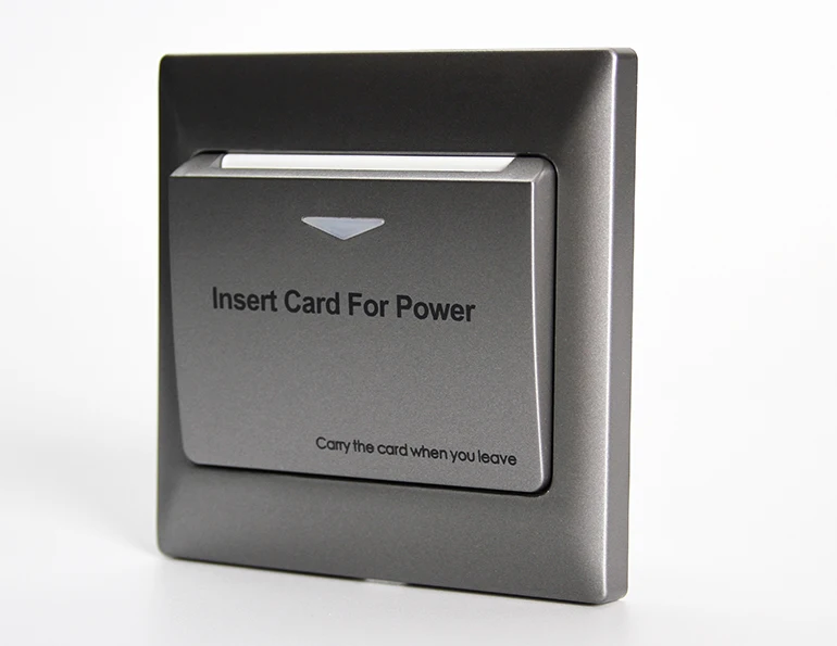 Hotel Key Card Panel Door Lock Switch - Energy Saving Design for ...