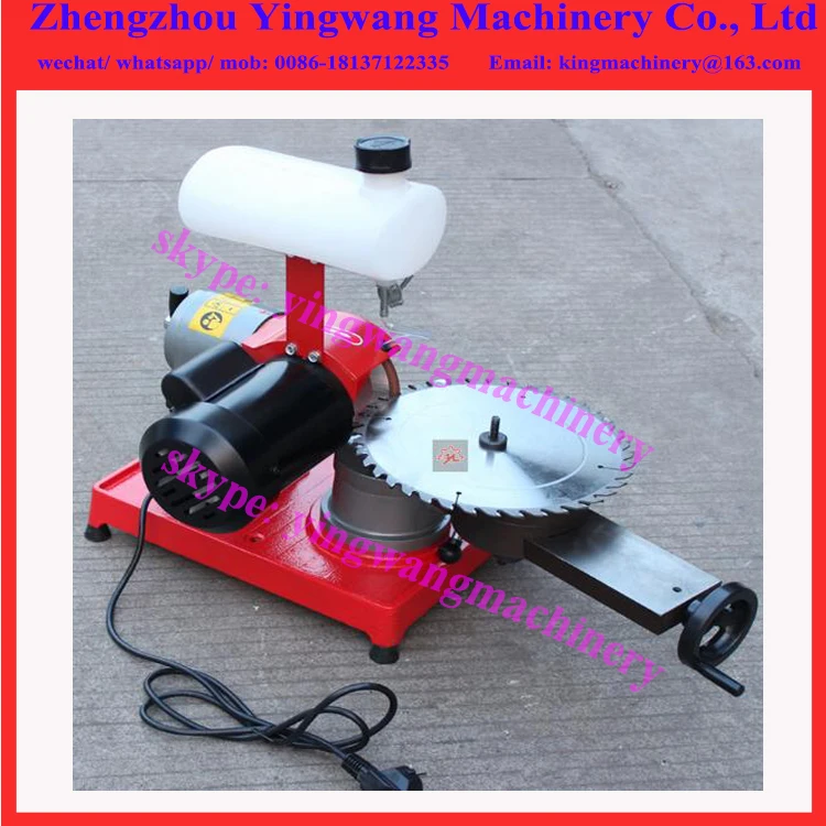 Small Manual Hand Circular Saw Blade Sharpener Machine / Small