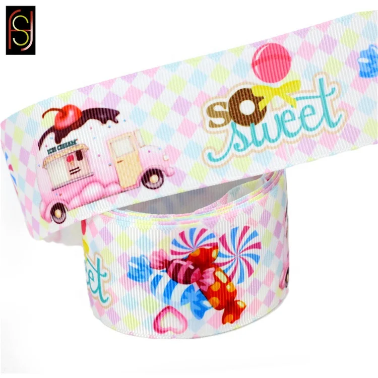 
Manufacturer gift ribbon thermal transfer ribbon for hair bows 