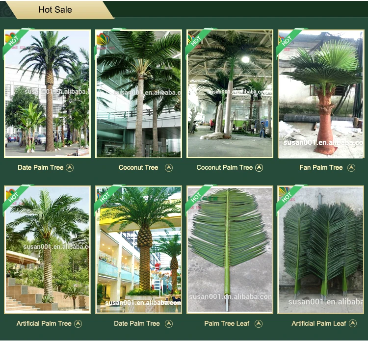 cheap outdoor tall date palm tree artificial plastic date palm trees for garden