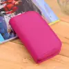 Rose Red SD SDHC MMC CF Micro Memory Card Storage Carrying Pouch card Holder Case Wallet Wholesale
