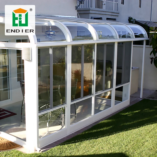 Aluminum Glass Patio Enclosures Cost Detached Sunroom Contemporary