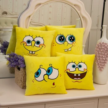 Cartoon Person Spongebob Shape Customizing Throw Pillow Buy