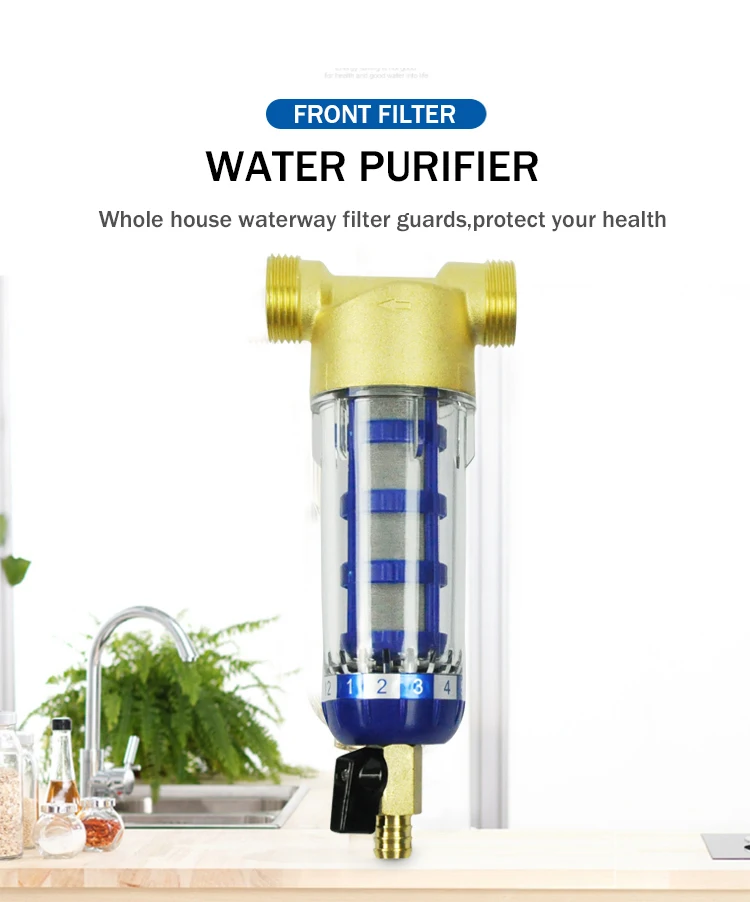 Brass Water Filter Sediment Water Pre Filter Buy Self Cleaning Pre