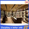 New arrival handbag decorative wooden wall shelf bags display rack
