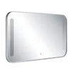 Stylish Decorative Framed Lighted Custom-size Optional Function LED Backlit Makeup Vanity Black Bathroom Mirror