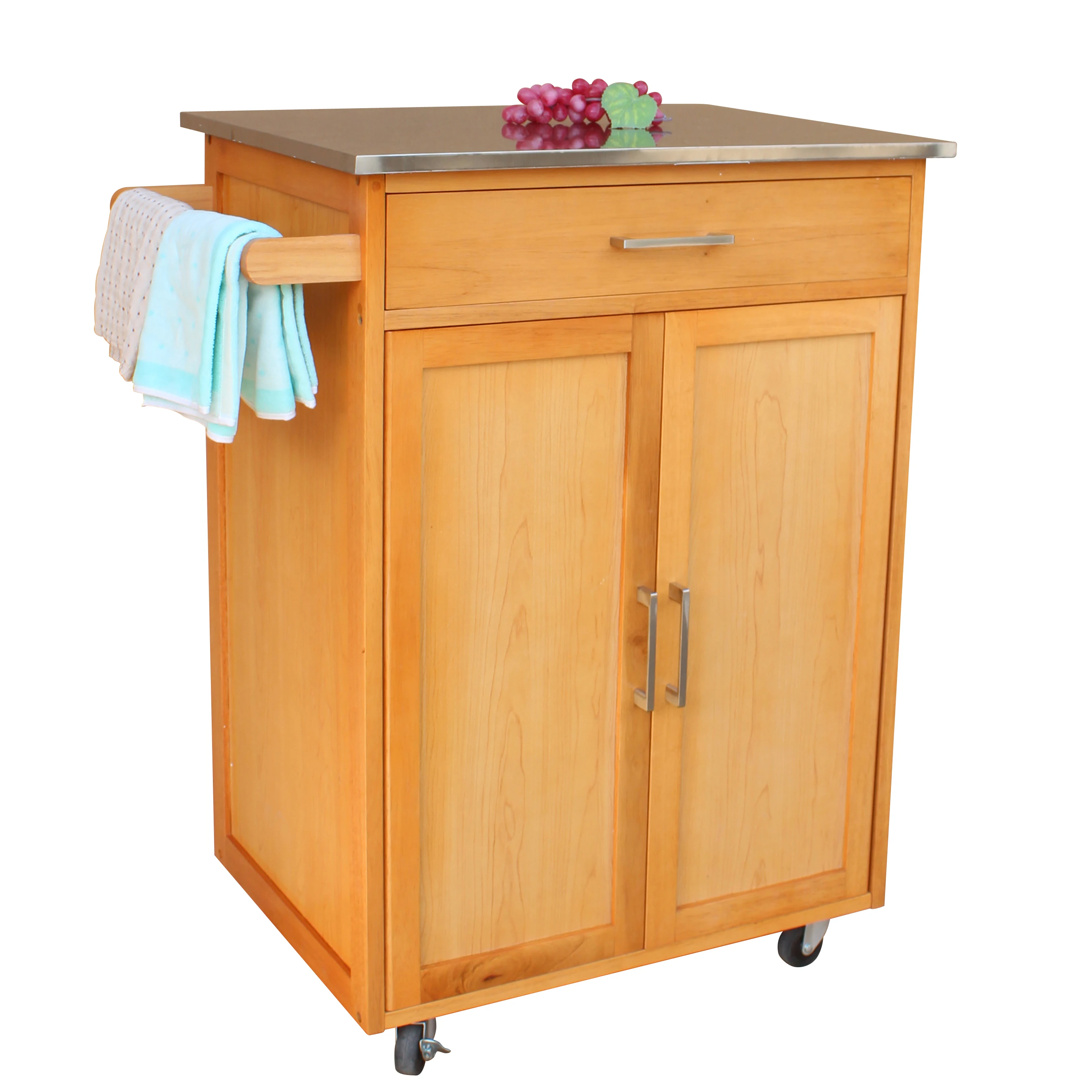 Wood Kitchen Trolley Furniture For Kitchen Storage Cabinet With Wheels Buy Kitchen Trolley Furniture