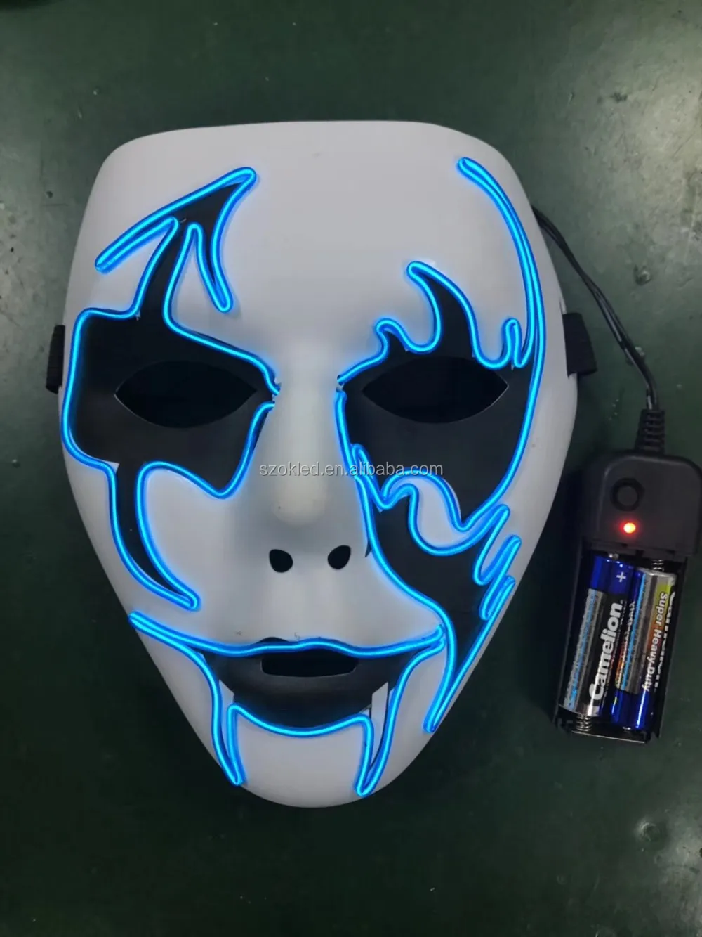 easter halloween led luminous mask horror grimace