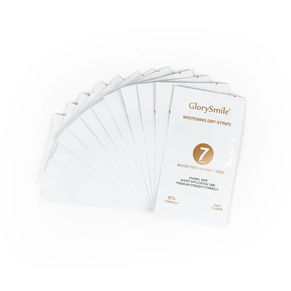 FDA & CE Professional Dental Bleaching free samples teeth white strip Private Label Tooth Whitening