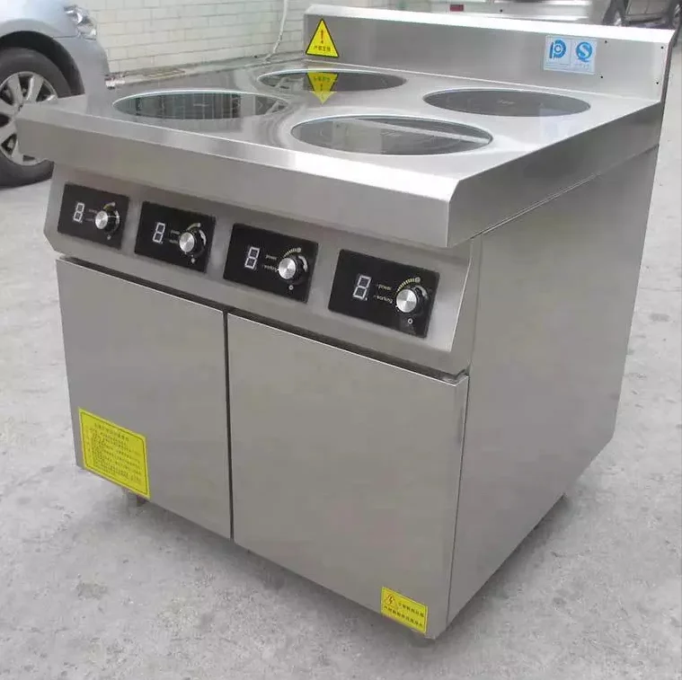 
China more than 10 Years Experiences Induction range cookers with 4 burners and oven 
