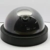 Dummy Security CCTV Dome Camera with Flashing Red LED Light With Warning Security Alert Sticker Decals