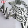 Factory / plant signs Brush Stainless Steel Laser Cutting Small Metal Letters led letters