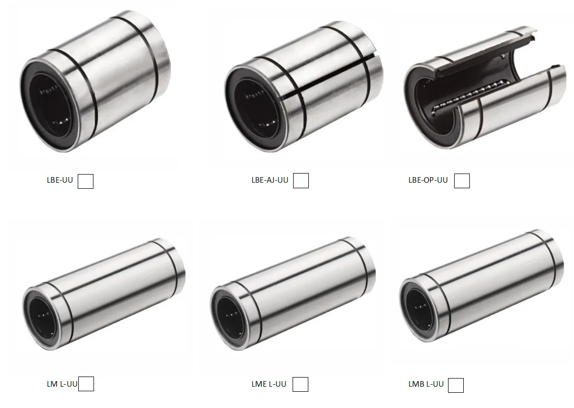 Linear Motion Bearing Linear Bearing Lm3uu Lm4uu Lm5uu Lm6uu Lm8uu