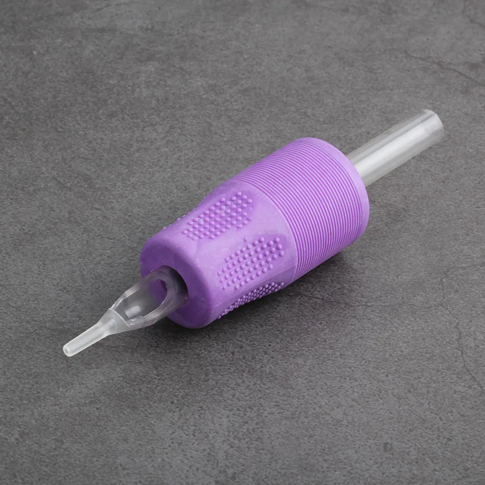 Yilong Newest 25mm silicone Disposable Tattoo Grip/tubes