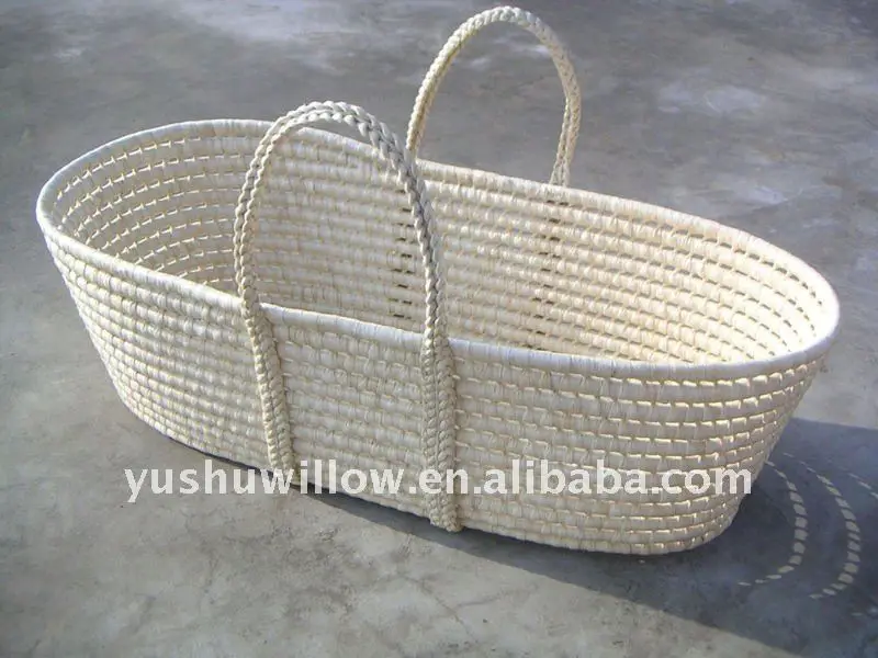 Grass_flat_handle_baby_basket