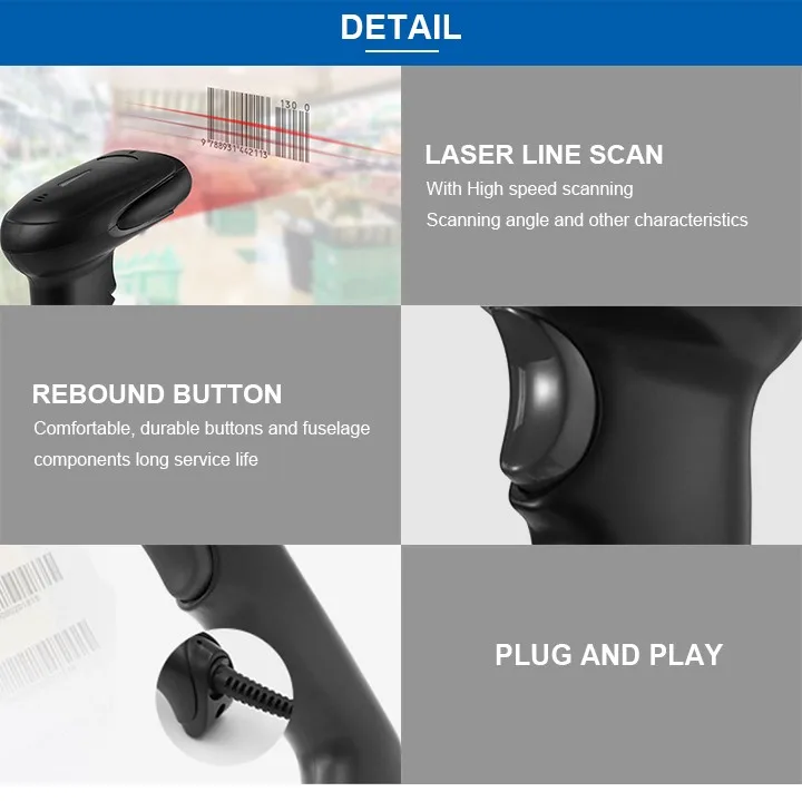 1d Handheld Barcode Scanner Gun Software For Contactless Payment Printer Thermal Driver Download