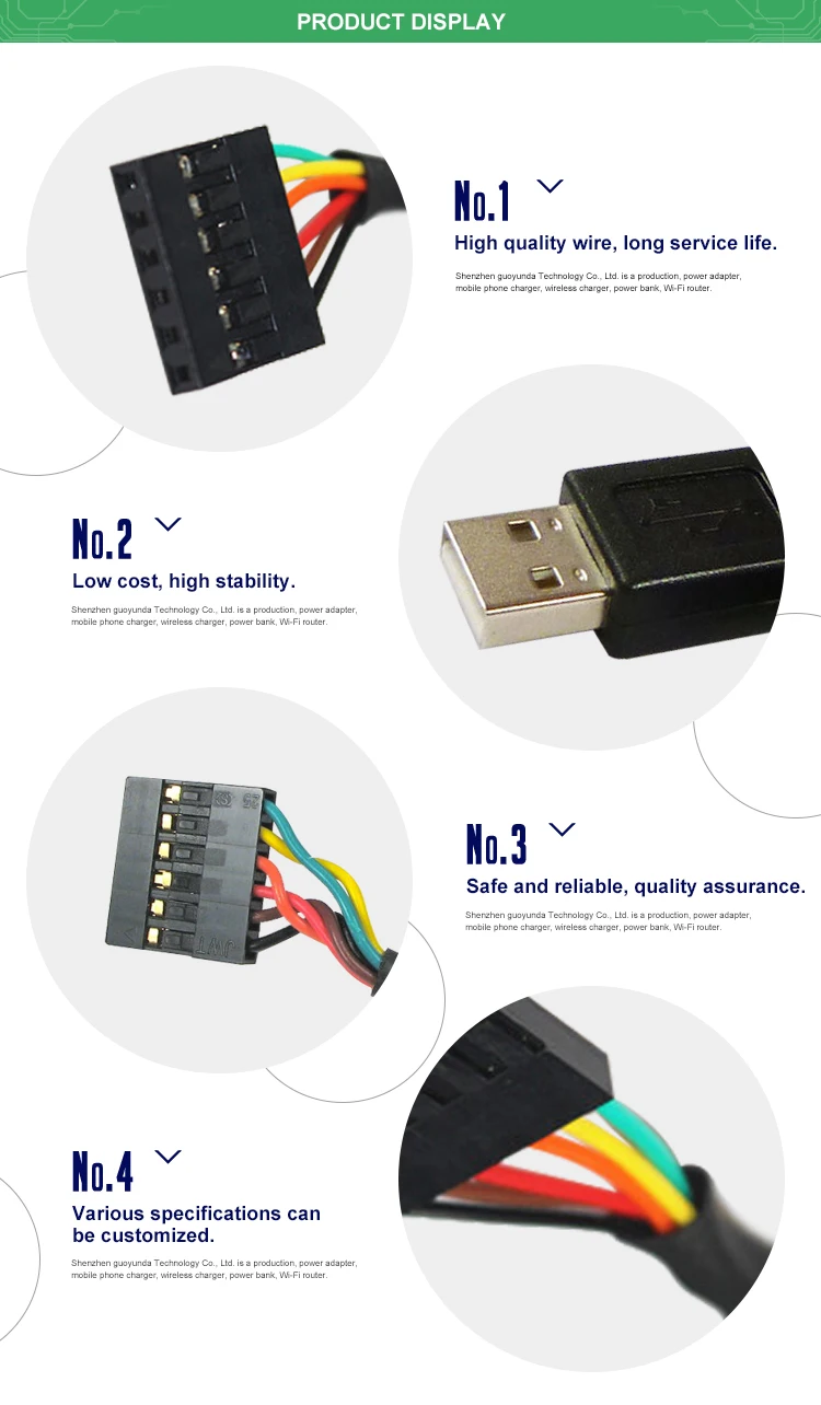 Usb To Ttl V I O Serial Cable Ftdi X Pin Header Pin Ftdi