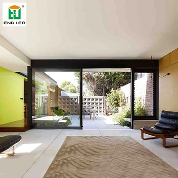 China Supplier Exterior Patio Double Aluminium Sliding Doors