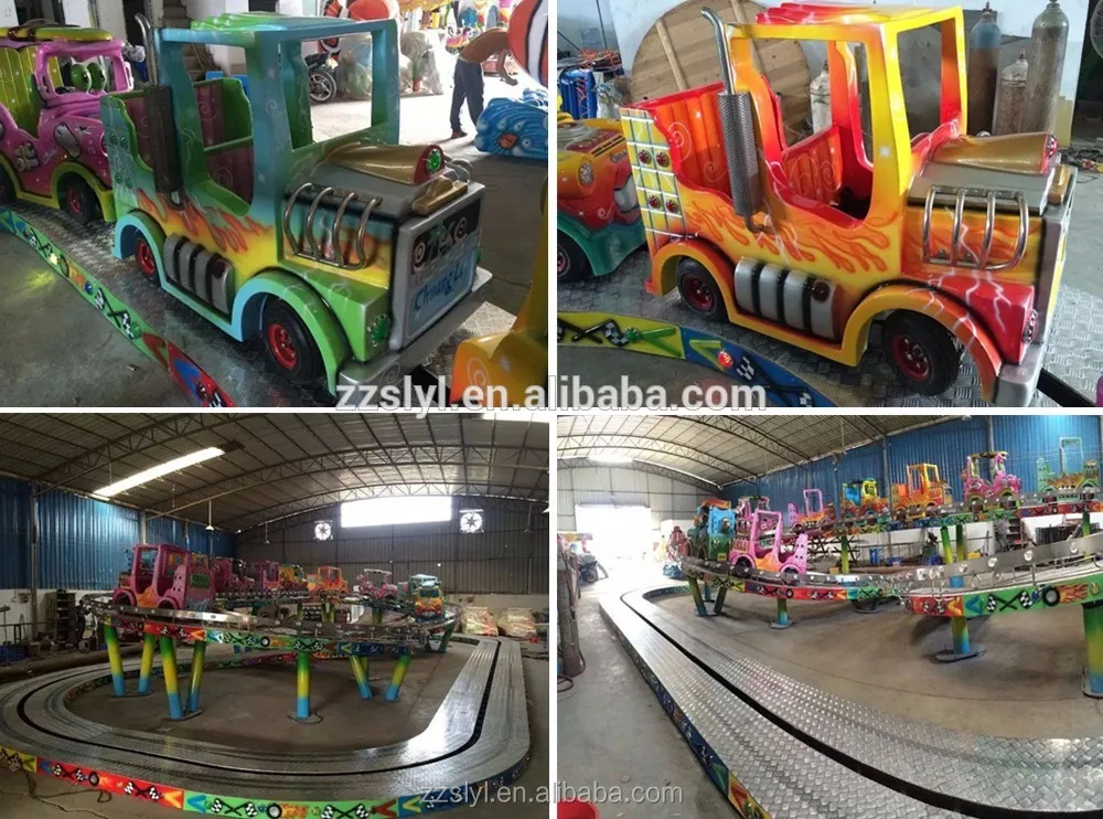 Funny Mini Shuttle Rides - Kids' Rail Car Adventure