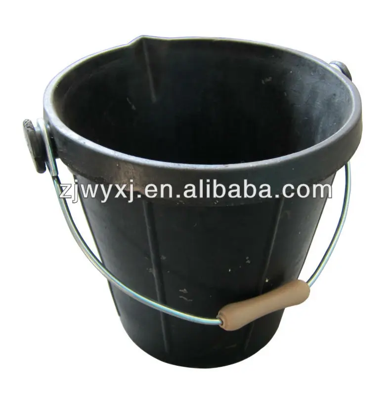 3gallon Agricultural Rubber Bucket With Steel Handle Buy Concretes