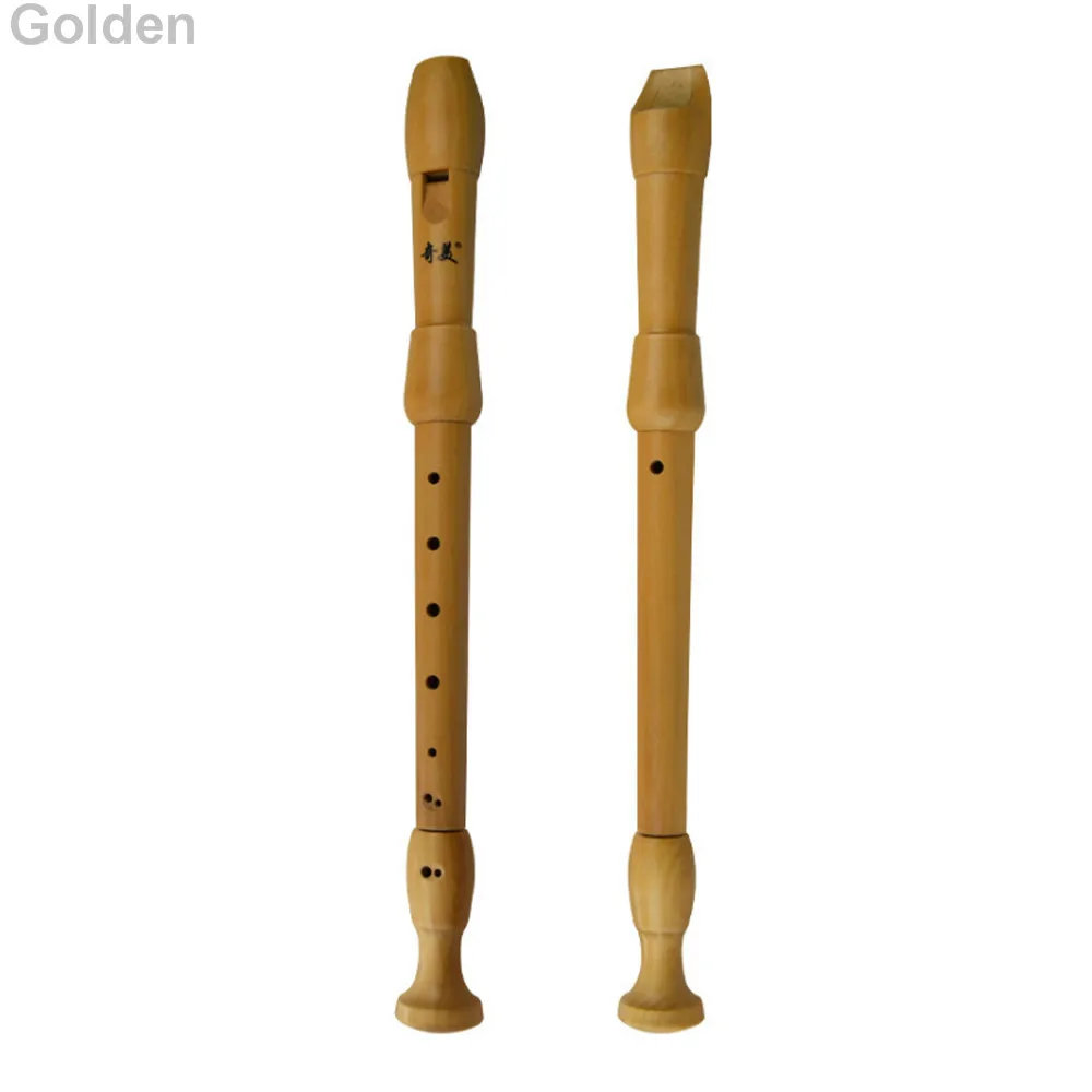 style british style alto 8 holes c key wood recorder flute