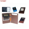 promotional leather scientific calculators with notepad