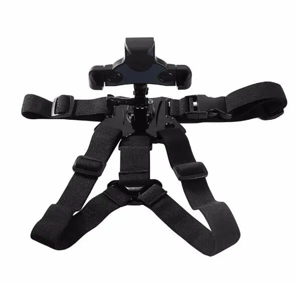 Elastic Adjustable Head Strap Mount Headband Holder With Strong Phone Clip Bicycle Handlebar