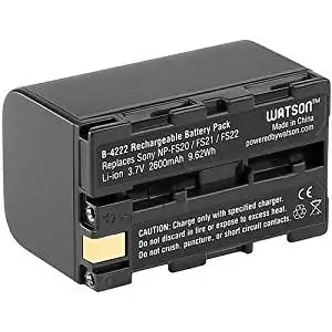 Batterie 1200mAh type NP-FS10 NP-FS11 NP-FS12 Pour Sony DCR-PC5E