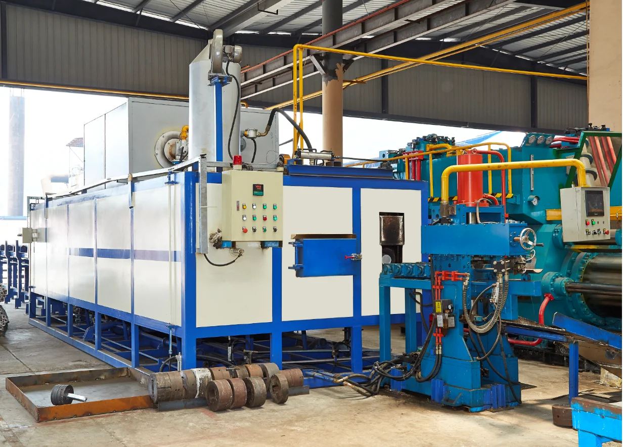 Full Automatic Aluminum Extrusion Billet Heating Furnace / Oven With