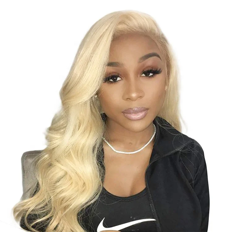 

Highknight Body Wave Lace Front Wig 613 Blonde Lace Front Wig 613 Virgin Hair Human Lace Wig