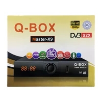 

DVB-S2 decoder Q-BOX Master-X9 hd iptv iks wifi Digital Satellite Receiver Africa