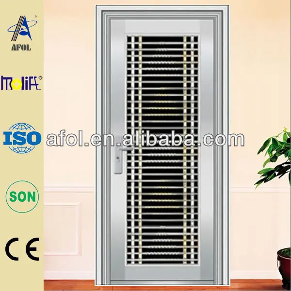 High security 304 stainless steel single door