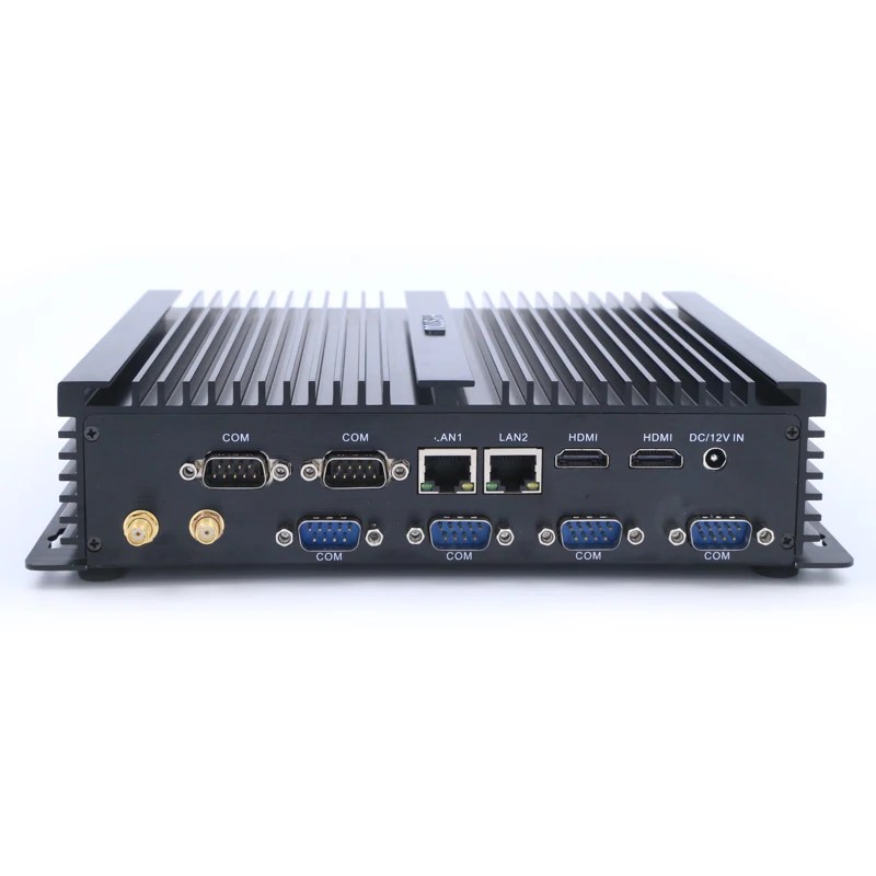 

Mini Gaming PC Desktop Computer Rugged Fanless Industrial PC 2 Intel NIC 8 USB NUC i7 4500U Barebone pfsense Linux Windows10 IoT