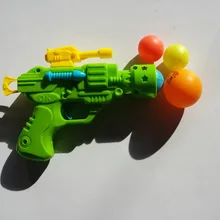 Free Shipping Children s Plastic Toy Gun Stretch Tennis Christmas Birthday Fun Outdoor Sports Color Random