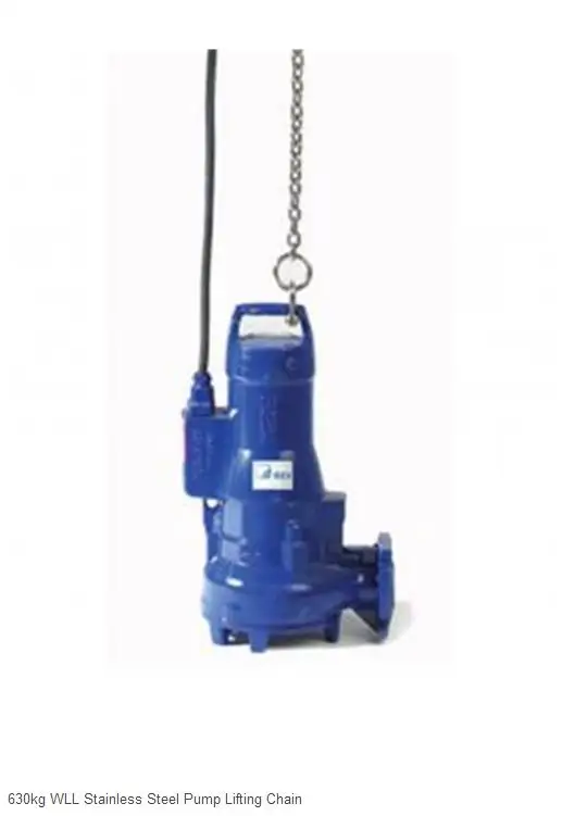 G50 316 Stainless Steel Pump Lifting Chain With Drop Stainless