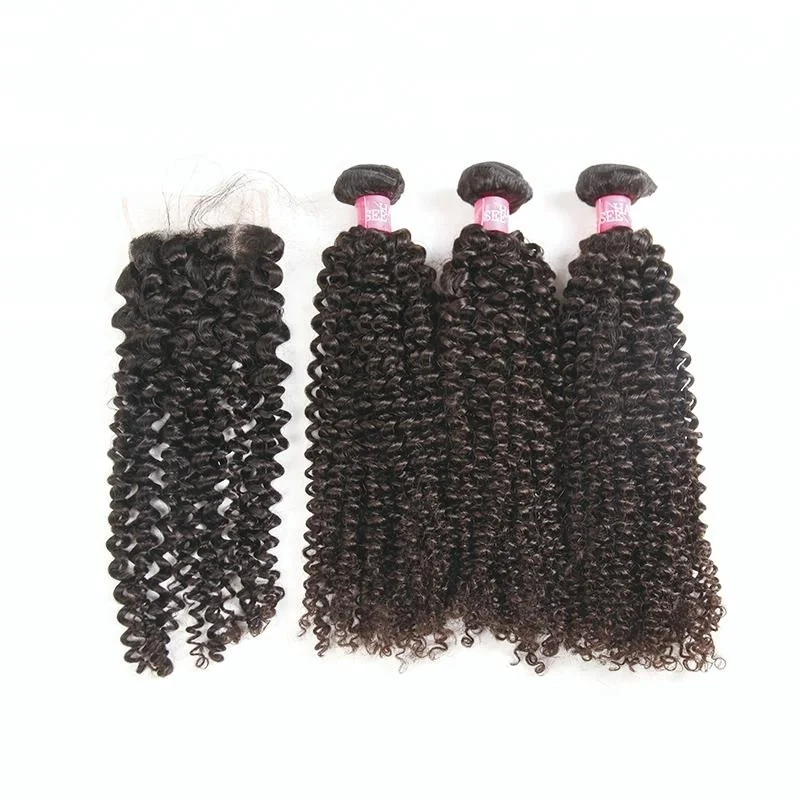 

Brazilian Virgin Kinky Curly Hair Weave Bundles