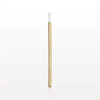 

Factory wholesale price Bamboo Disposable lip brush nylon hair lip gloss applicator