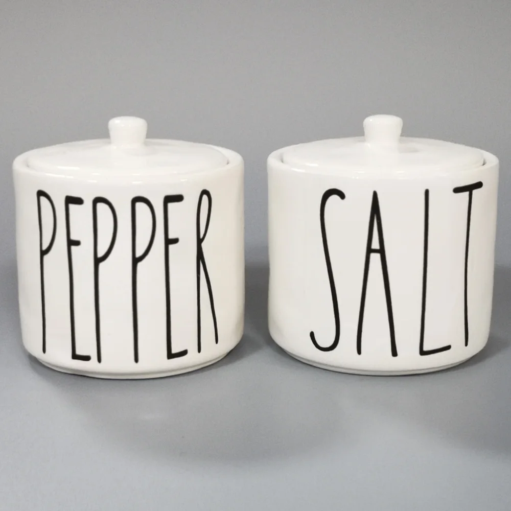 salt & pepper canisters