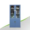 Modular office furniture blue file cabinets