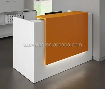 Solid Surface Waiting Room Bench Seating Reception Counter Office