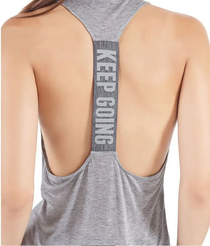 Professional Yoga Top Vest Sports Shirt Women Fitness Running Gym Tank Top