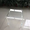 Transparent Furniture for Home Customized Size Acrylic Coffee Table Thick Lucite Nesting End Side Tables
