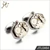 Fashion Nice Quality Sliver Watch Movement Cufflinks