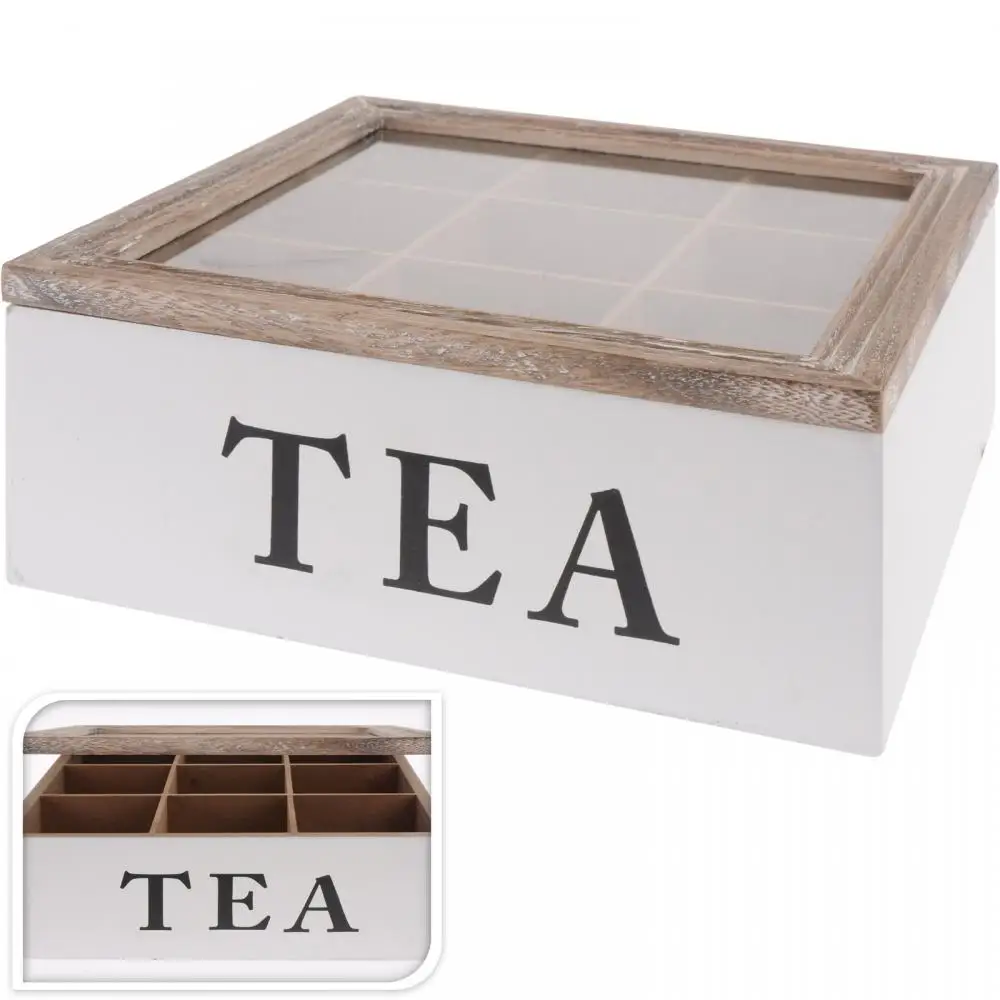 
2019 Wholesale Finish Tea Box Packaging Luxury Custom Wooden Box 